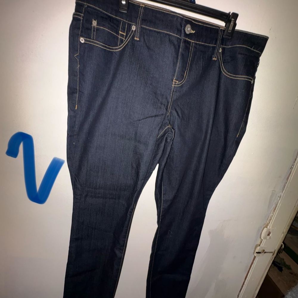 Torrid Dark Indigo Straight Leg Jeans